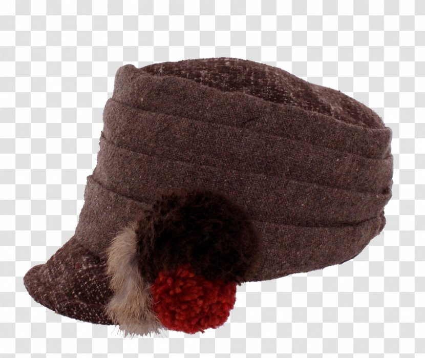 Wool Headgear Cap Fur Hat - Cozy Transparent PNG