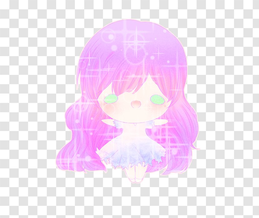 Nose Pink M Character - Lilac Transparent PNG