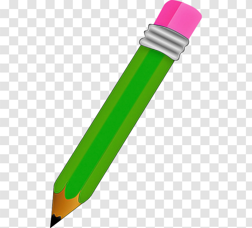 Green Pen Office Supplies Writing Implement Ball Pen Transparent PNG