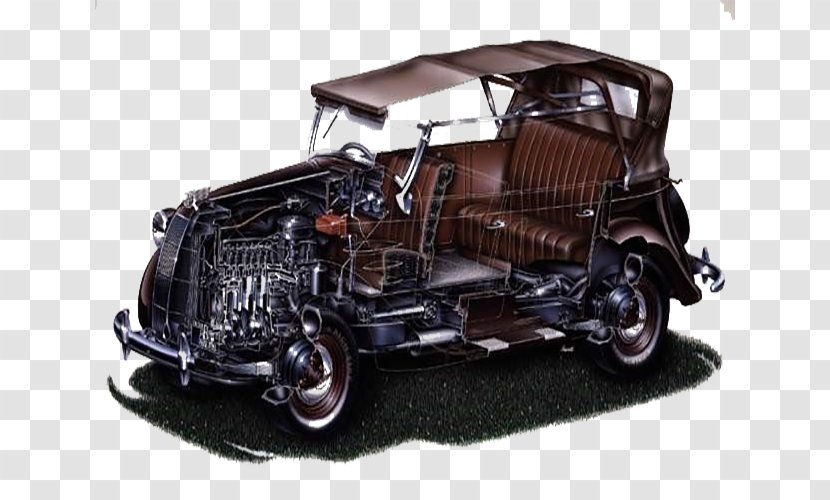 Jeep Antique Car Toy - Rolls Royce - Black Transparent PNG