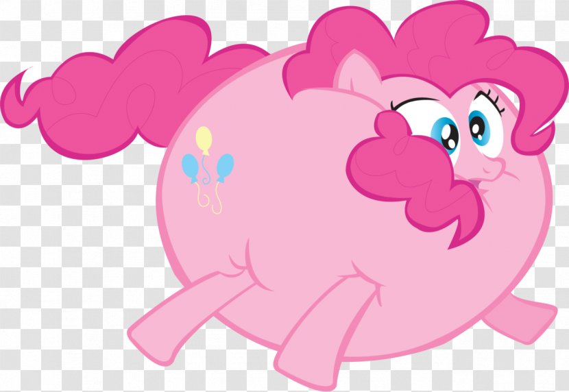 Pinkie Pie Rarity Rainbow Dash Applejack Balloon - Frame - Elephant Transparent PNG