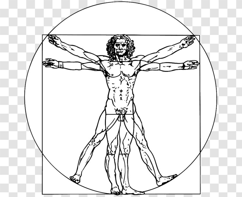 Vitruvian Man Royalty-free Drawing - Area - When Spirit Speaks One Hundred Micro Meditations F Transparent PNG