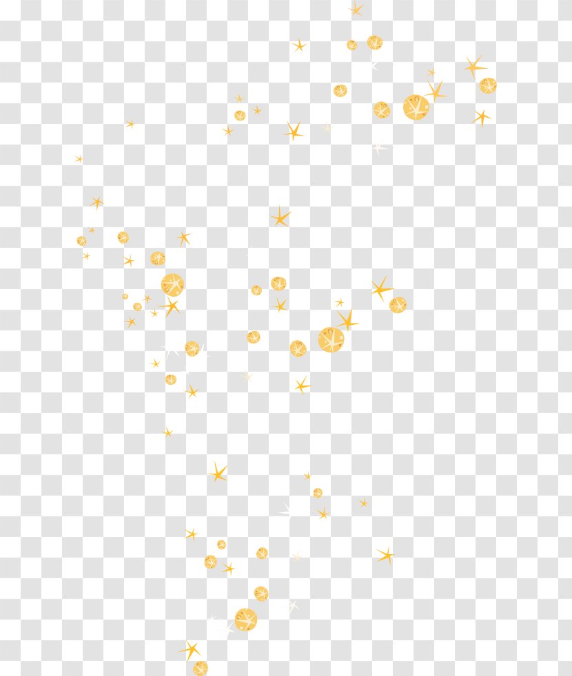 Textile Area Angle Pattern - Point - Golden Light Shining Stars Transparent PNG