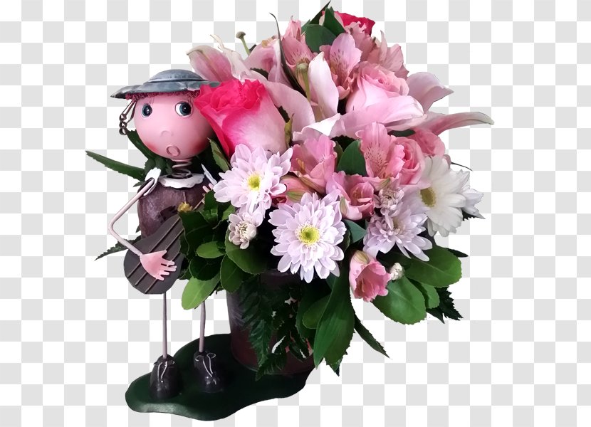 Floral Design Cut Flowers Flower Bouquet Artificial - Pink Transparent PNG