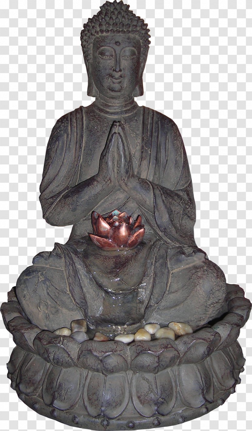 Buddhahood Statue Fountain - Picture Frame - Sculpture Buddha Material Free To Pull Transparent PNG