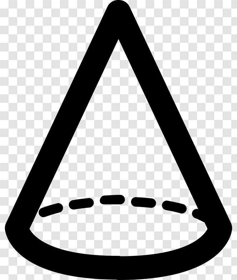 Cone Geometric Shape Clip Art - Symbol Transparent PNG