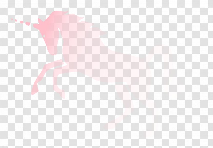 Invisible Pink Unicorn Parody Religion Invisibility - Tail Transparent PNG