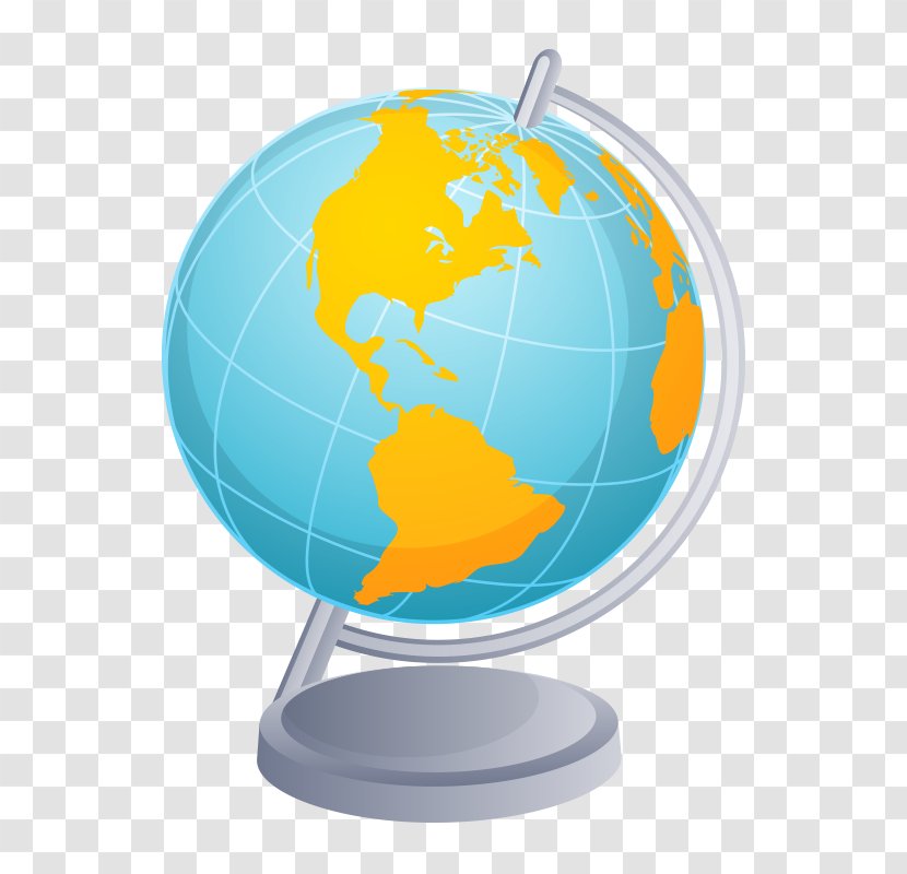 Earth Cartoon Globe Transparent PNG