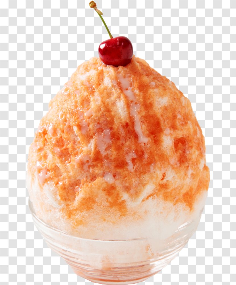 Sundae Gelato Sorbet Frozen Yogurt Snow Cone - Food - Ice Cream Transparent PNG