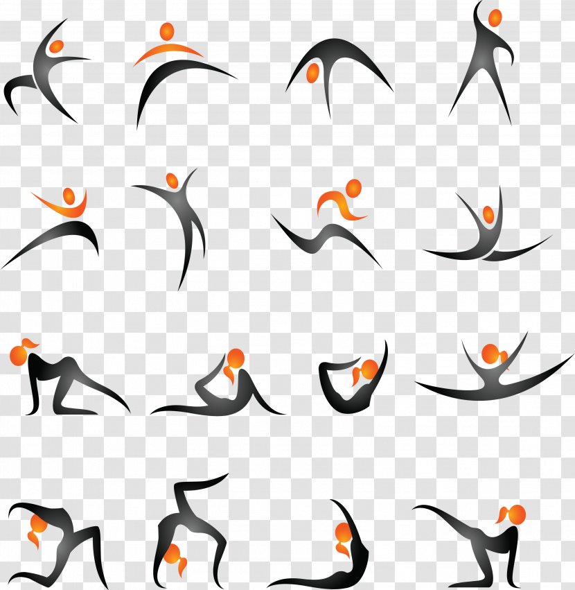 Physical Fitness Euclidean Vector Centre Royalty-free - Logo - Gymnastics Yoga Material Transparent PNG