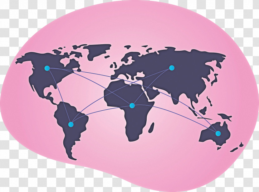 Connected World Transparent PNG