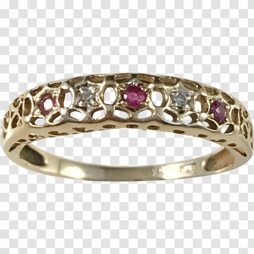 Ruby Wedding Ring Gold Bangle - Sweden Transparent PNG