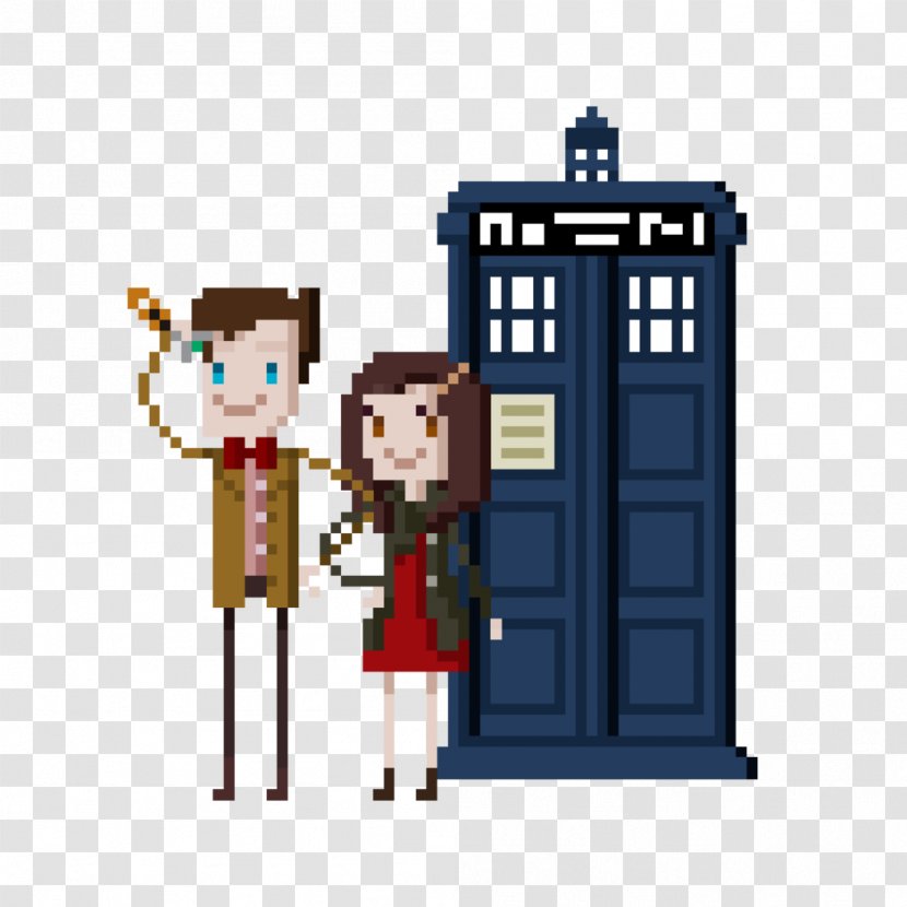 Clara Oswald Eleventh Doctor Pixel Art - Who Transparent PNG