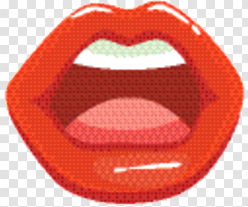 Mouth Cartoon - Red - Lip Transparent PNG