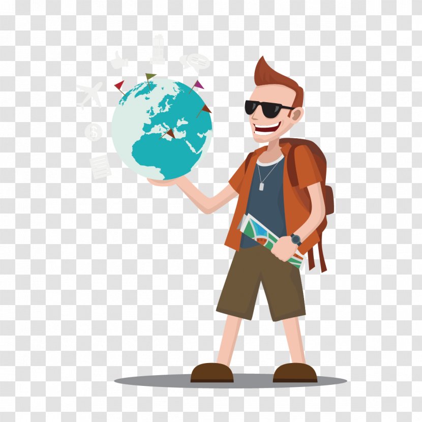 Europe Travel Tourism Vacation Business - Management - People Traveling Vector Transparent PNG