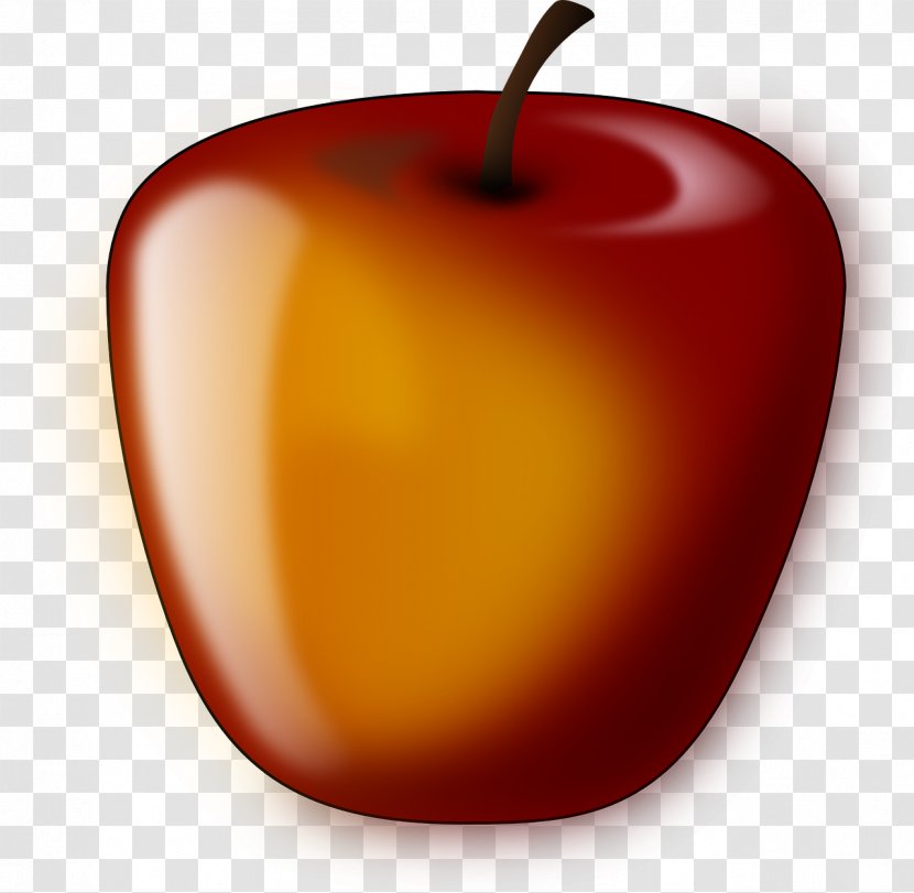 Apple Drawing Clip Art - Fruit - Red Transparent PNG