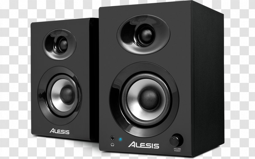 Studio Monitor Loudspeaker Alesis Audio Recording - Flower - Speaker Transparent PNG