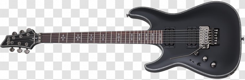 Electric Guitar Bass Schecter C-1 Hellraiser FR Research - String Instrument Accessory Transparent PNG
