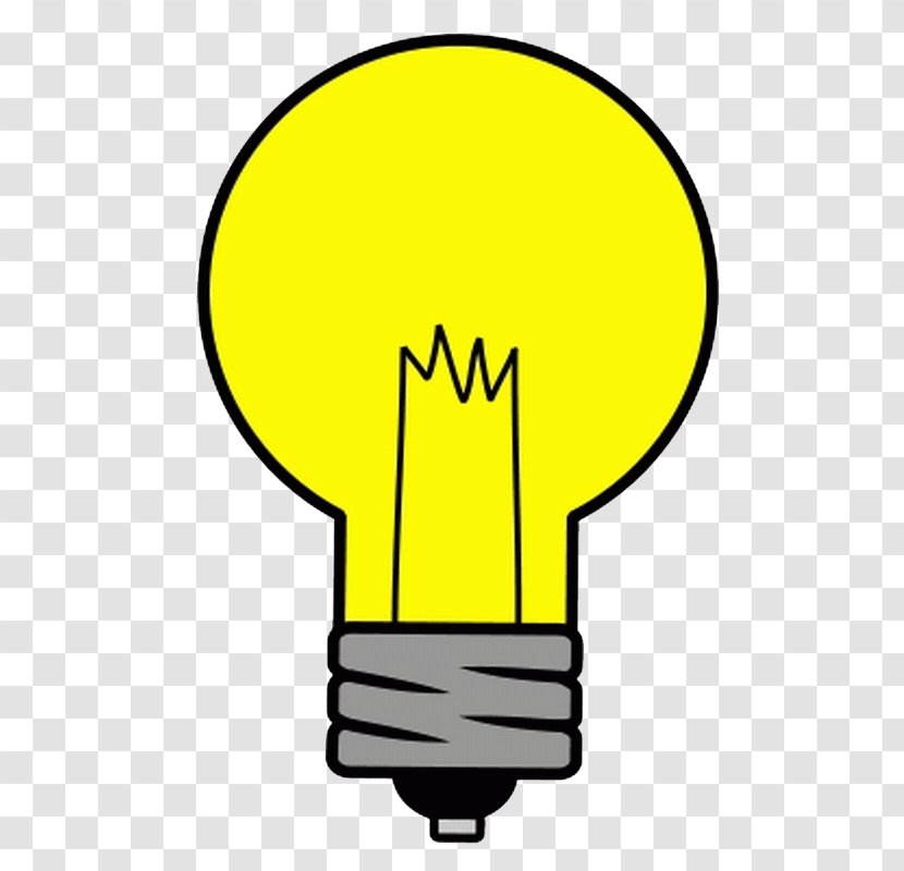Light Bulb - Yellow Transparent PNG