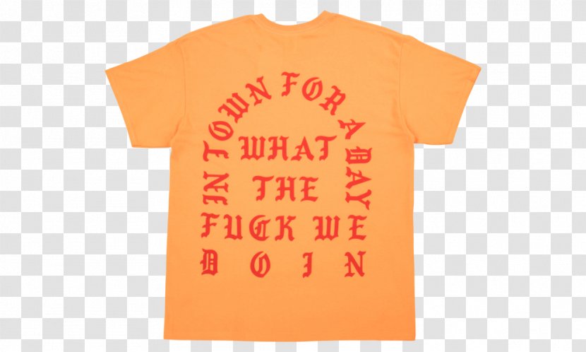 T-shirt Sleeve Font - Peach Transparent PNG