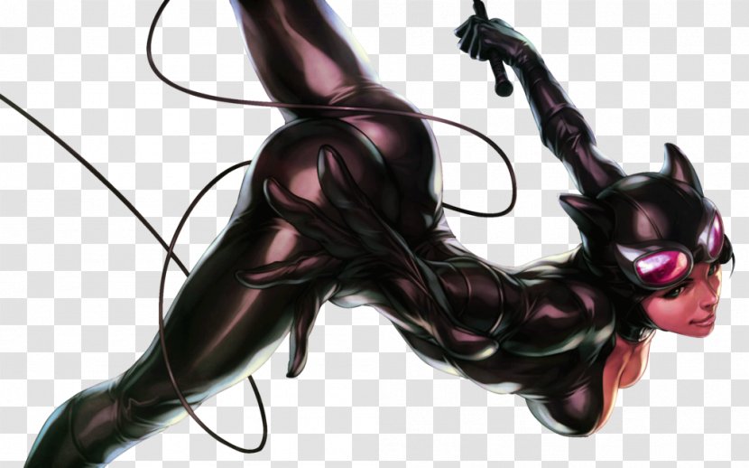 Catwoman Batman DC Comics Comic Book - Horse Like Mammal Transparent PNG