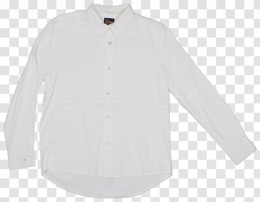 Dress Shirt Blouse Collar Sleeve Button Transparent PNG