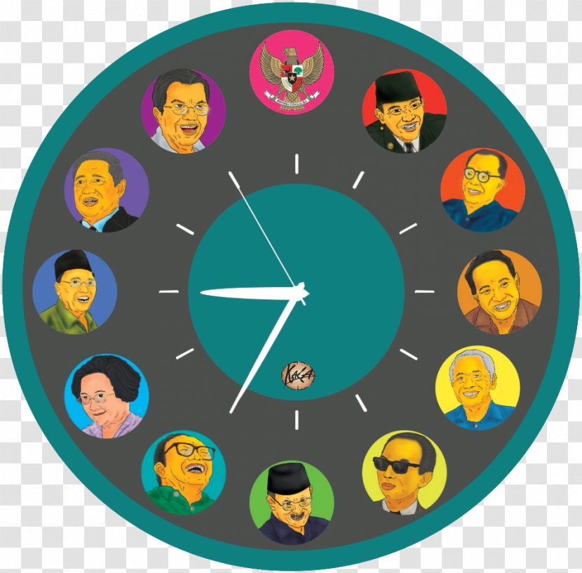 President WordPress.com Orange S.A. Pattern - Wall Clock - Padi Dan Kapas Transparent PNG