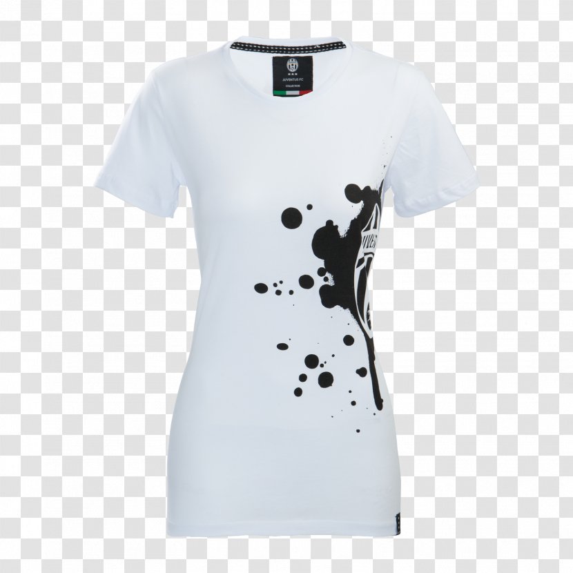 T-shirt Sleeve Juventus F.C. Neck - Ink Style Material Transparent PNG