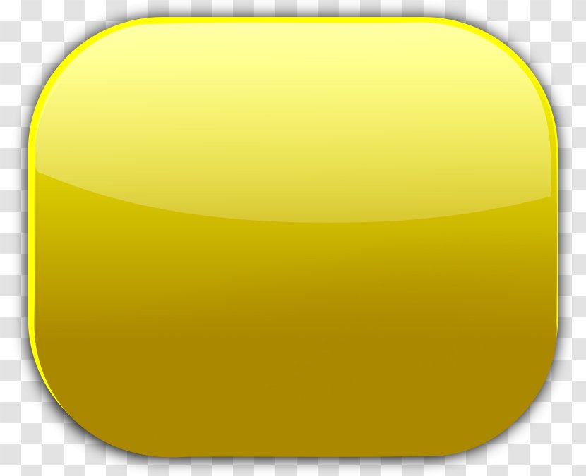 Button Clip Art - Yellow - Golden Paddy Field Transparent PNG