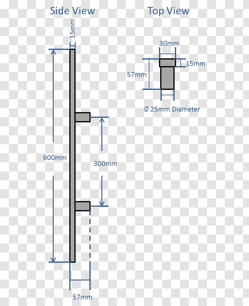 Door Handle Folding Furniture - Diagram Transparent PNG