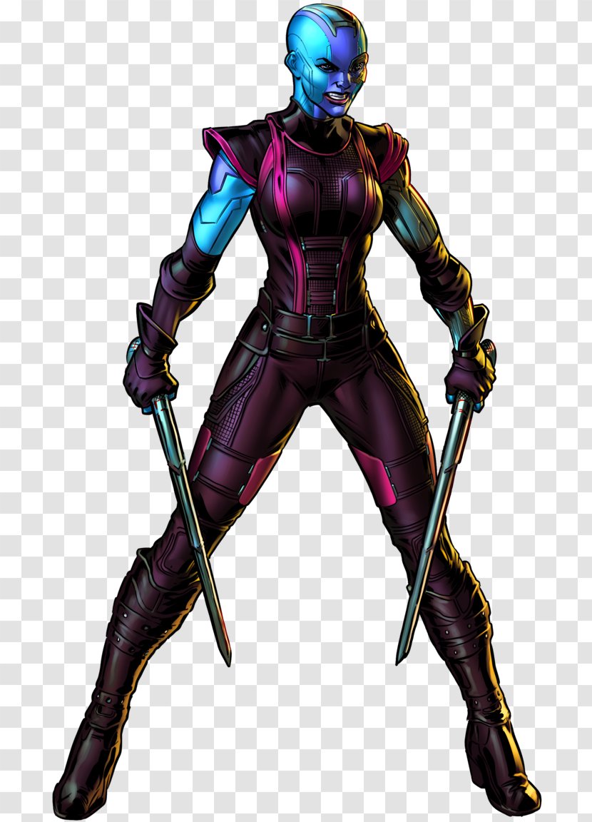 Nebula Gamora War Machine Marvel: Avengers Alliance Marvel Cinematic Universe - Costume - Andy Park Transparent PNG