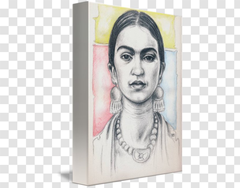 Frida Kahlo Watercolor Painting Self-portrait Drawing Sketch - Mexican Art Transparent PNG