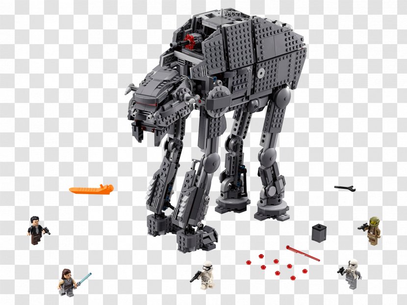 LEGO 75189 Star Wars First Order Heavy Assault Walker Lego Rey Transparent PNG
