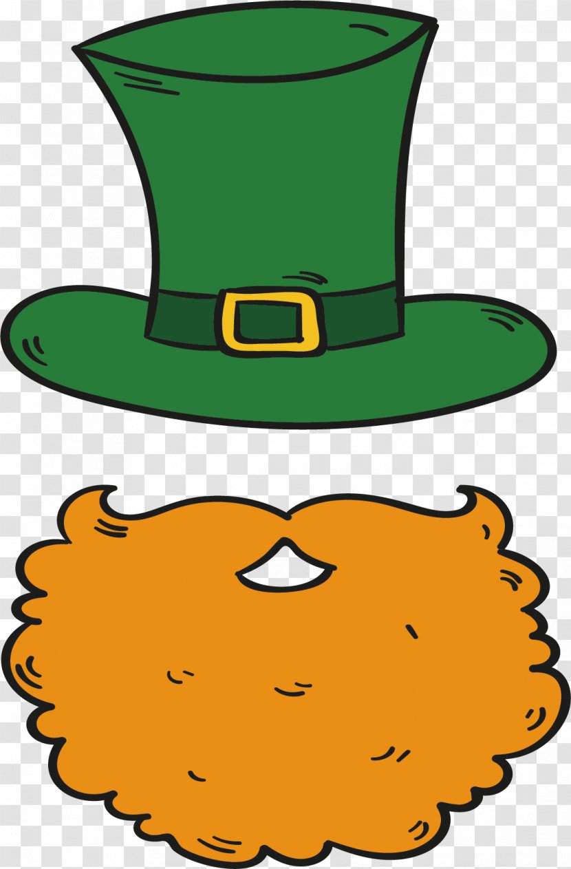 Hat Clip Art - Flower - Green Beard Transparent PNG