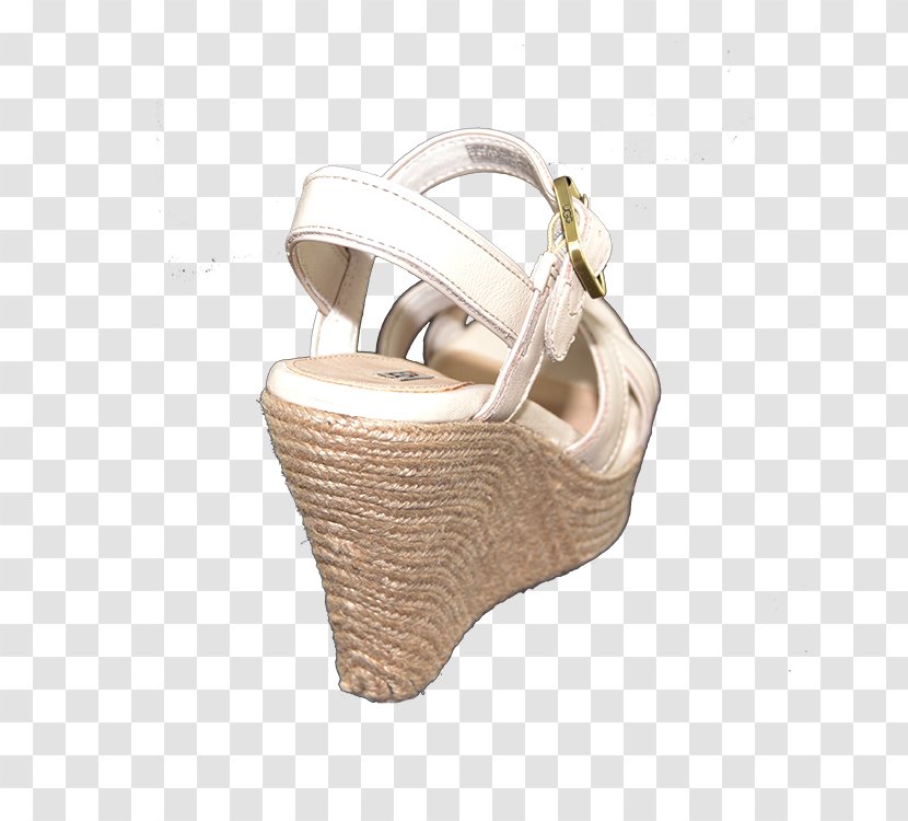 Product Design Sandal Shoe Beige - Footwear Transparent PNG