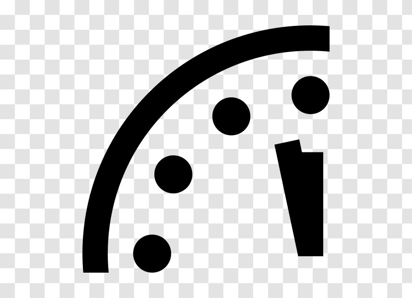 Doomsday Clock Bulletin Of The Atomic Scientists 2 Minutes To Midnight Apocalypse Nuclear Warfare Transparent PNG
