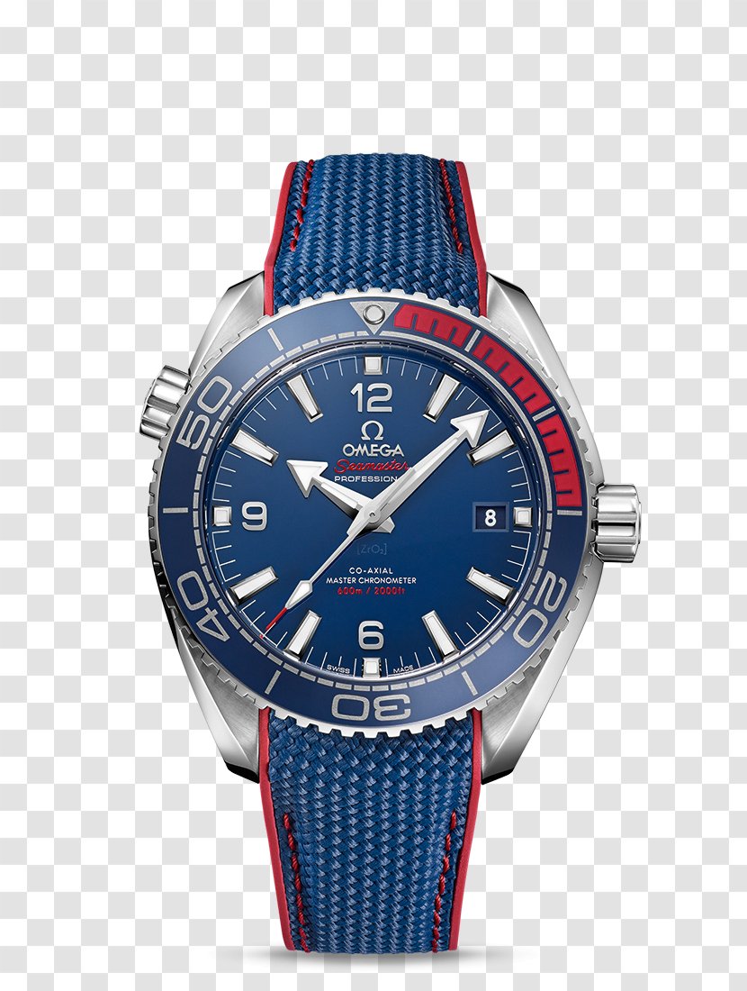 2018 Winter Olympics Pyeongchang County Olympic Games The Omega Seamaster Planet Ocean - Electric Blue - Watch Transparent PNG