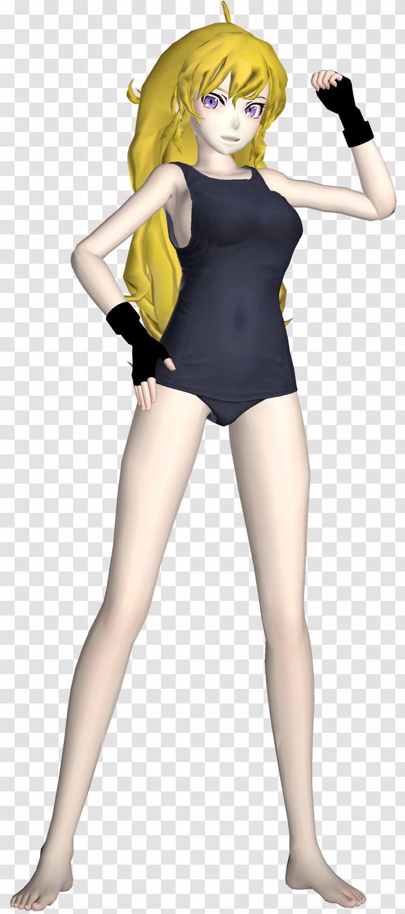 Yang Xiao Long Art Rooster Teeth - Tree - Black And White Tv Transparent PNG