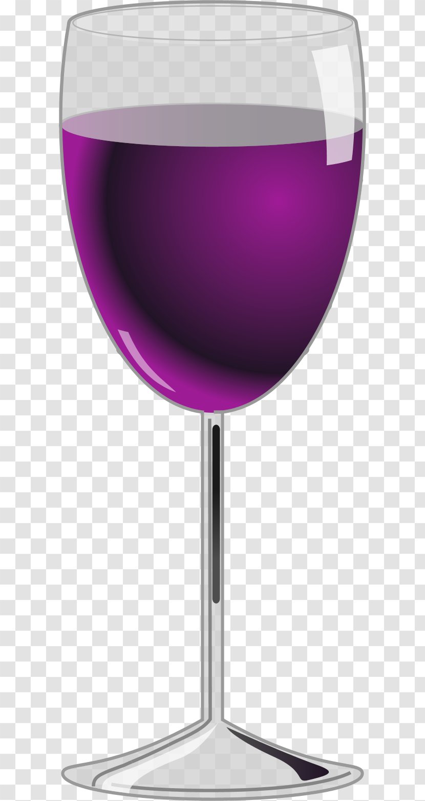Red Wine Martini Glass - Bottle Transparent PNG