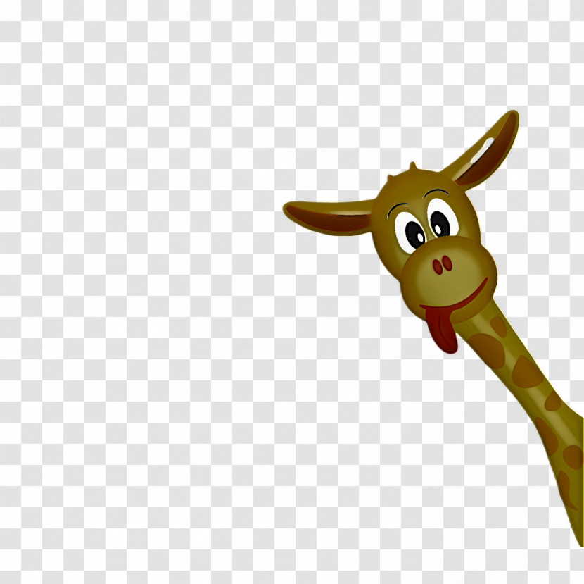 Giraffe Animal Figurine Cartoon Biology Science Transparent PNG