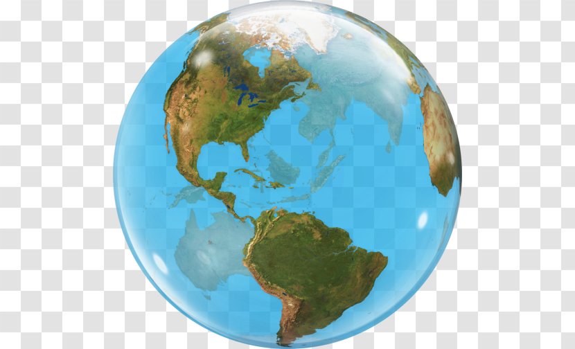 Globe Flag Of Earth Balloon Day - Planet Transparent PNG