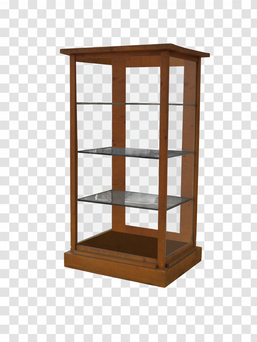 Display Case Cabinetry Furniture Window Glass - Book Shelf Transparent PNG