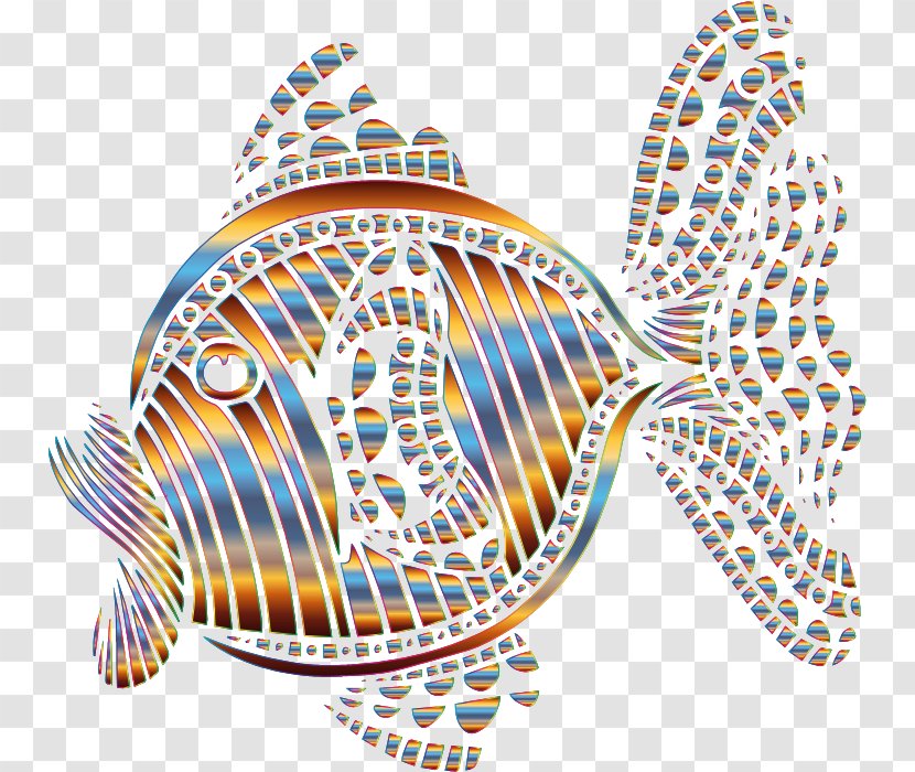 Abstract Art Fish Clip - Point - Colorful Free Downloads Transparent PNG