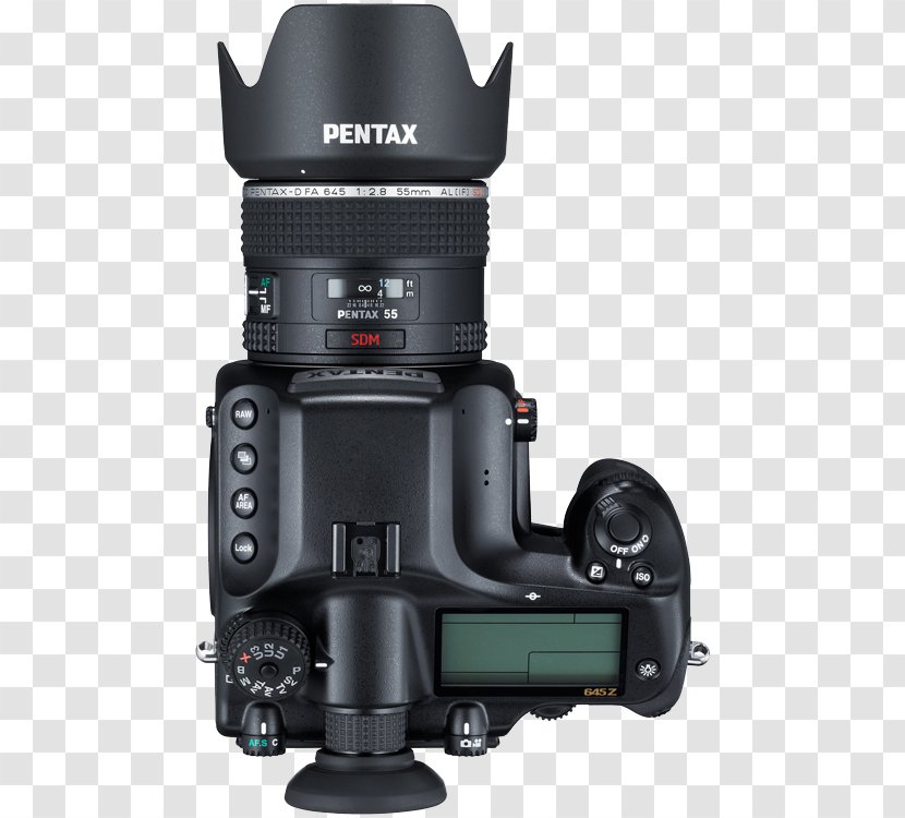 Pentax 645Z Medium Format Digital SLR Camera Transparent PNG