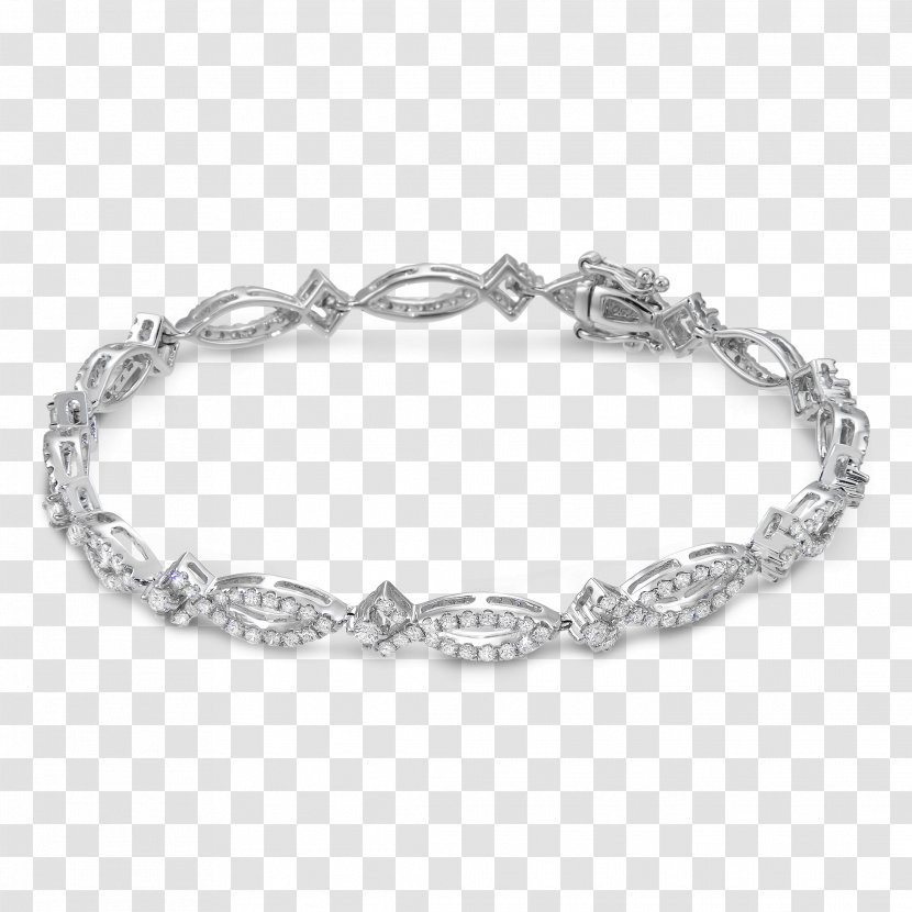 Bracelet Diamond Jewellery Bangle Carat - Necklace - Pearls Transparent PNG