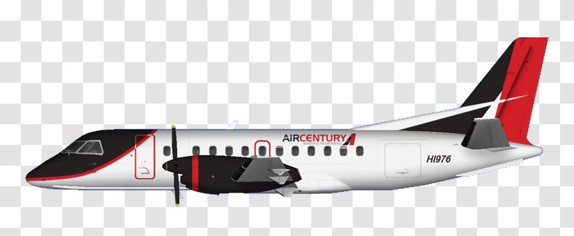 Boeing 737 Next Generation Saab 340 Aircraft Airline Air Century - Aeronaves TSM Transparent PNG