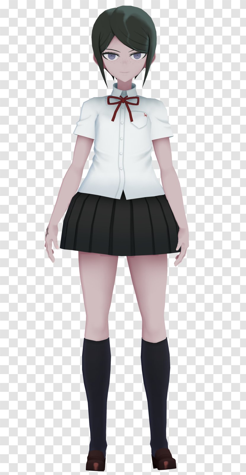 School Uniform Danganronpa Another Episode: Ultra Despair Girls V3: Killing Harmony Drawing - Silhouette - Heart Transparent PNG