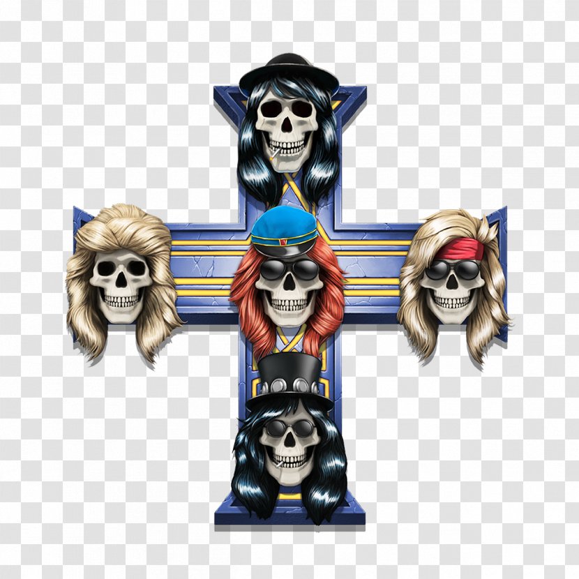 Guns N' Roses Appetite For Destruction NetEnt Symbol Casumo - Cartoon Transparent PNG