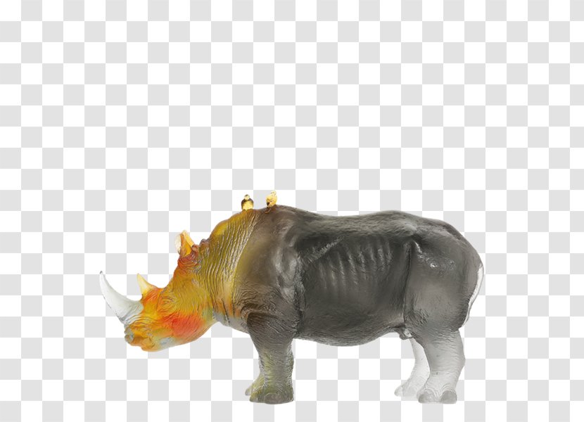 Rhinoceros Ambergris Figurine Terrestrial Animal - Grey Transparent PNG