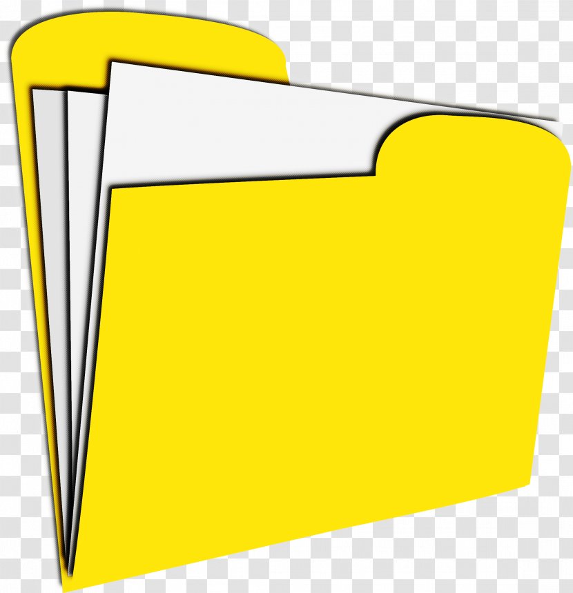 Yellow Line Rectangle Transparent PNG